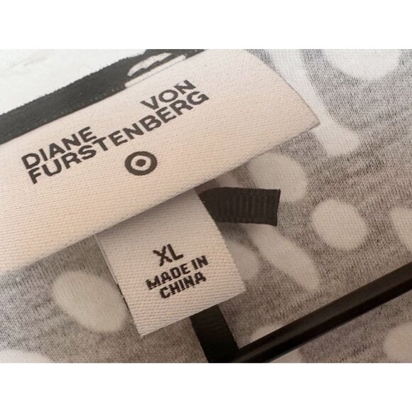 DIANE VON FURSTENBERG x Target DVF Wrap Dress Midi Sz XL NEW NWT - Picture 7 of 8